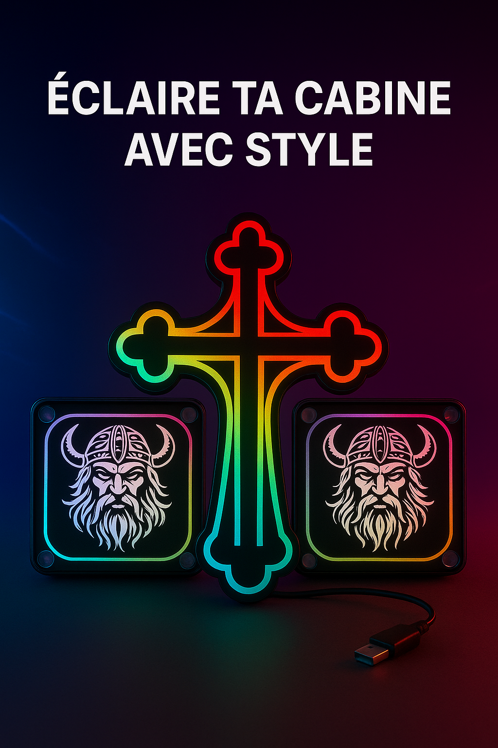 éclairage pare brise