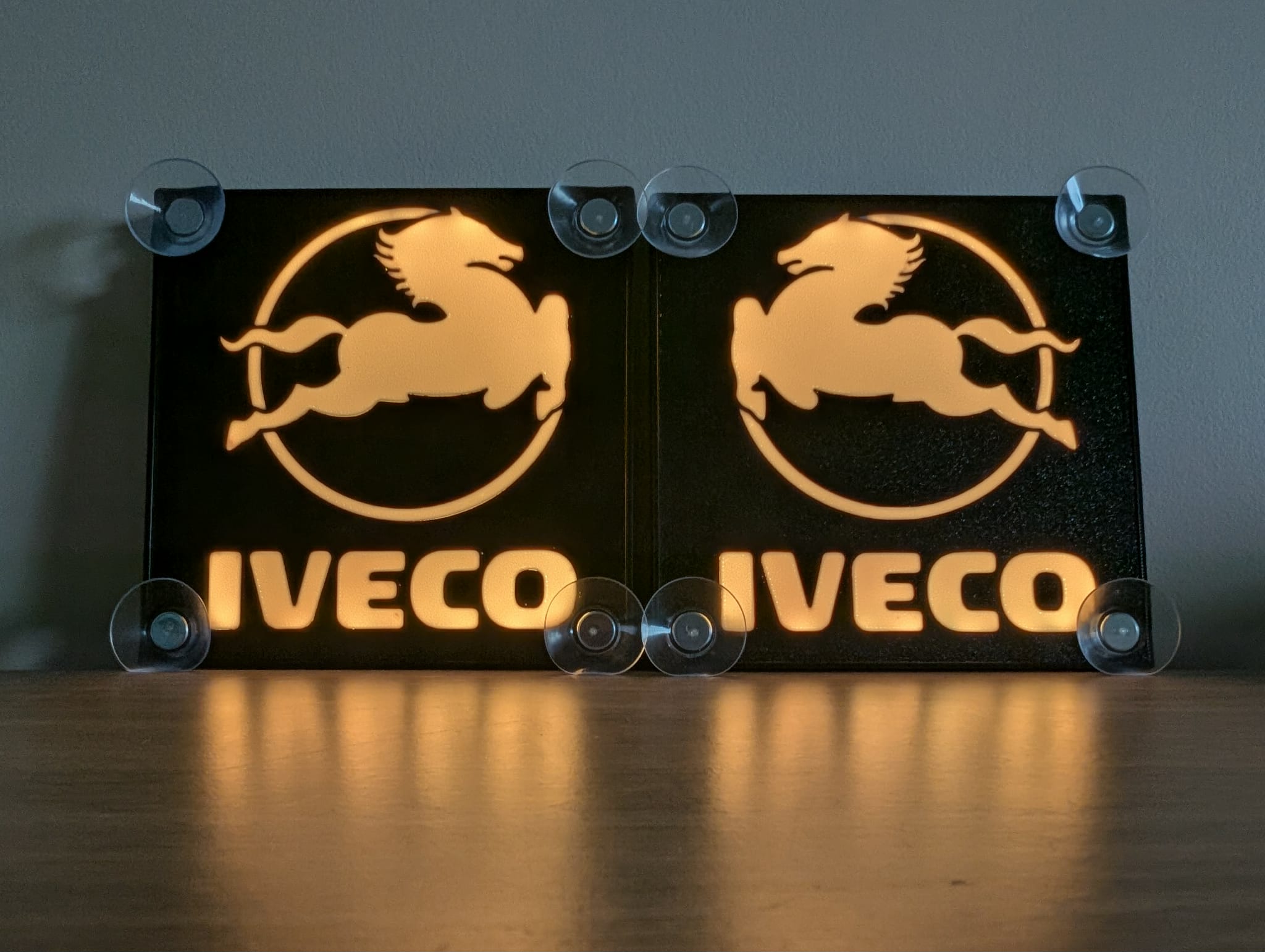 Lampe  LED iveco pour pare brise poids lourds