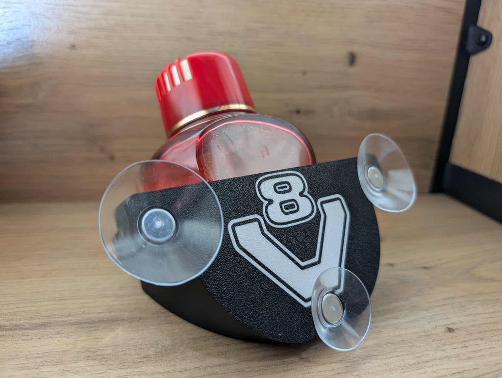 Support Poppy V8 avec ventouses – Compatible LED USB avec télécommande