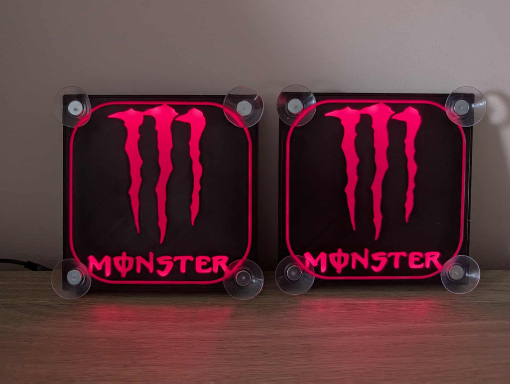 Lampe  LED MONSTER pour pare brise poids lourds