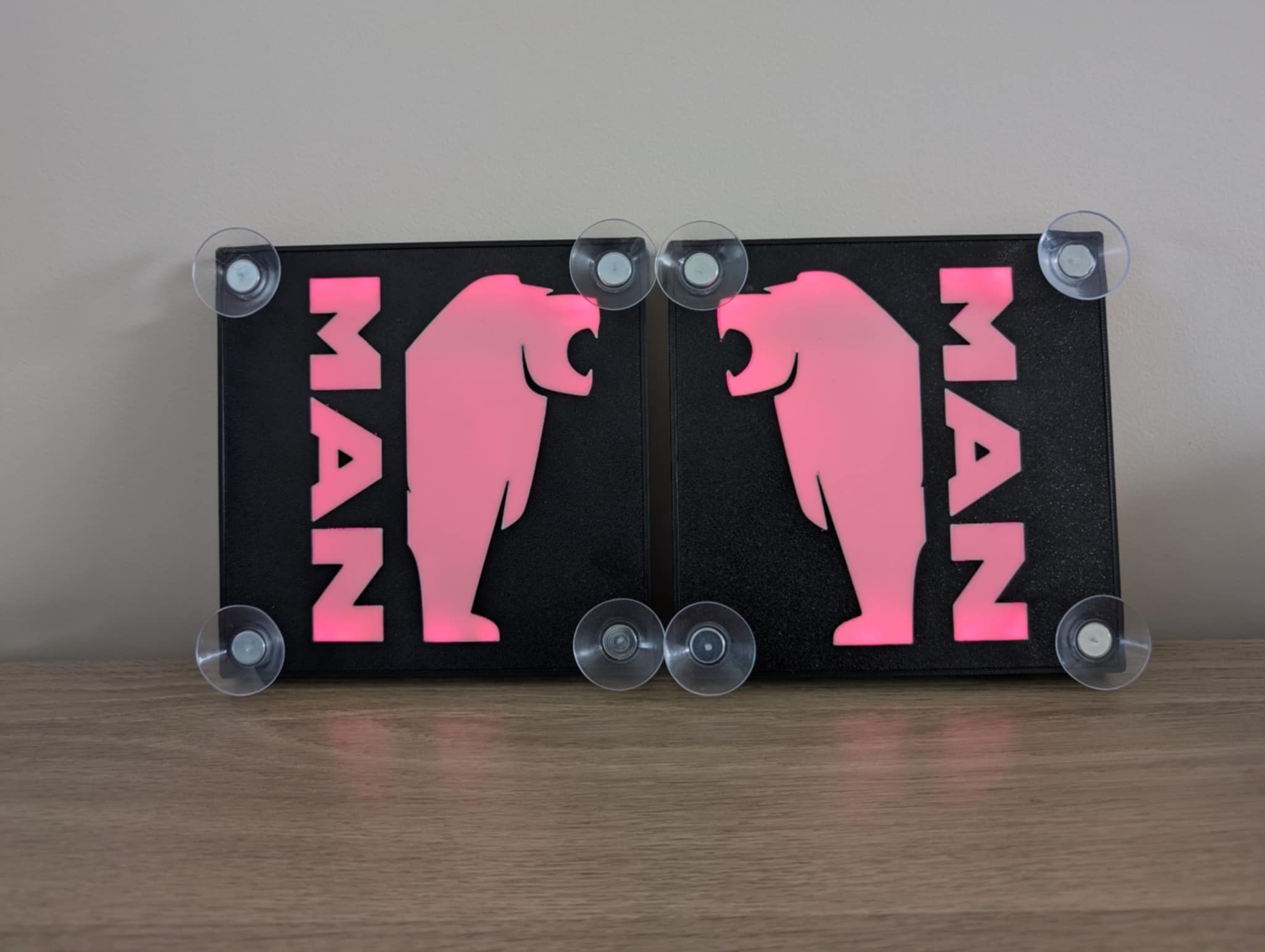 Lampe  LED MAN pour pare brise poids lourds