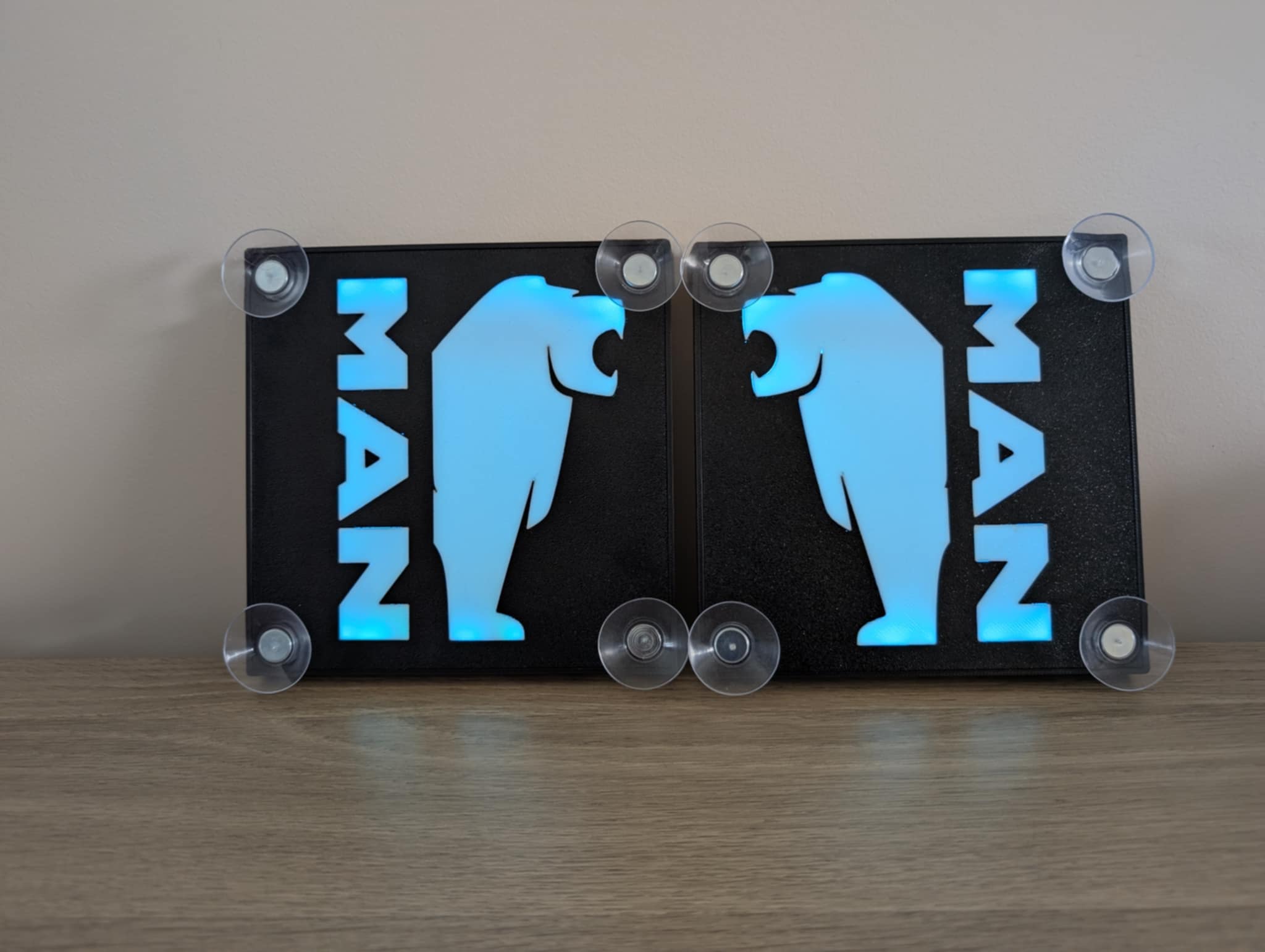 Lampe  LED MAN pour pare brise poids lourds