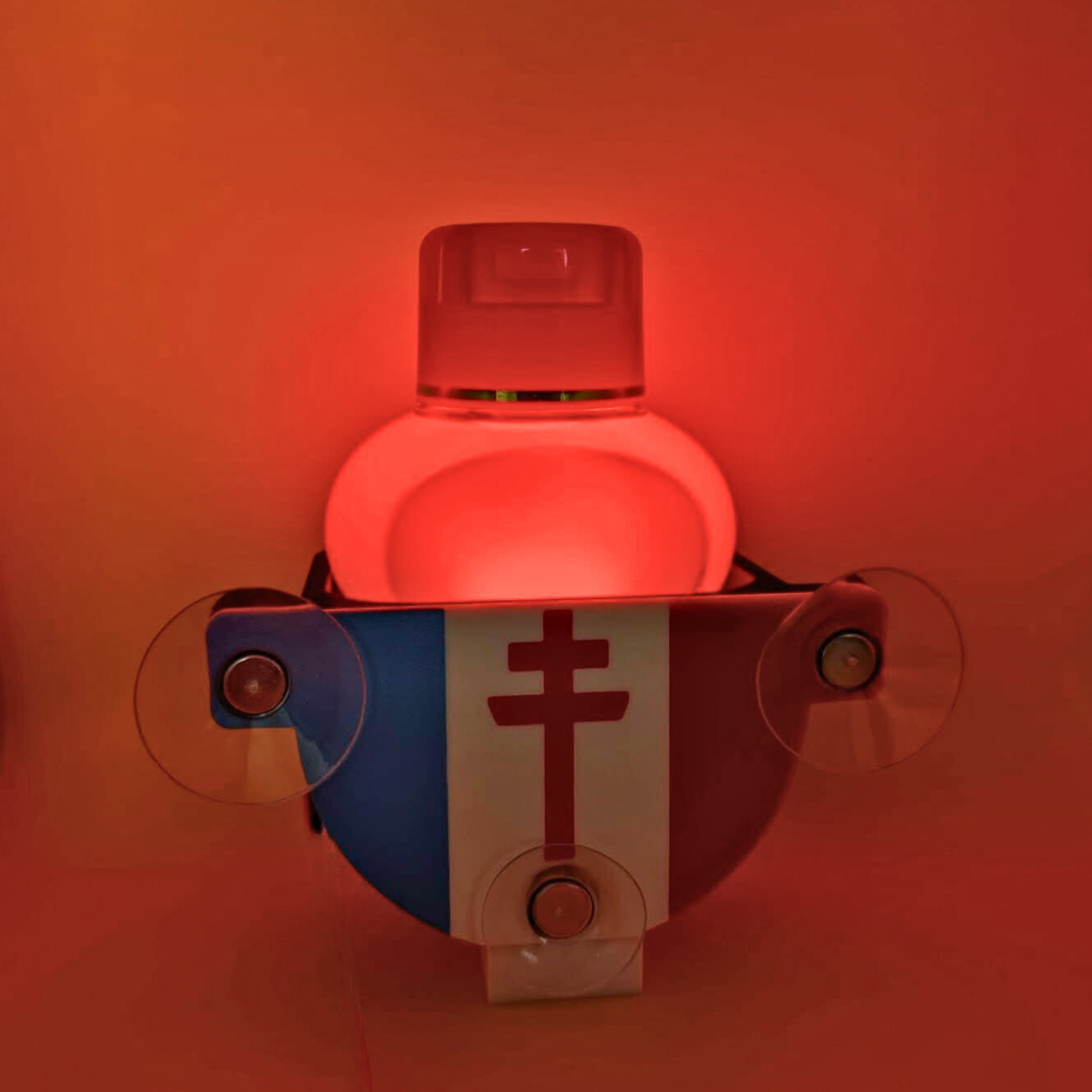 support poppy croix de lorraine led