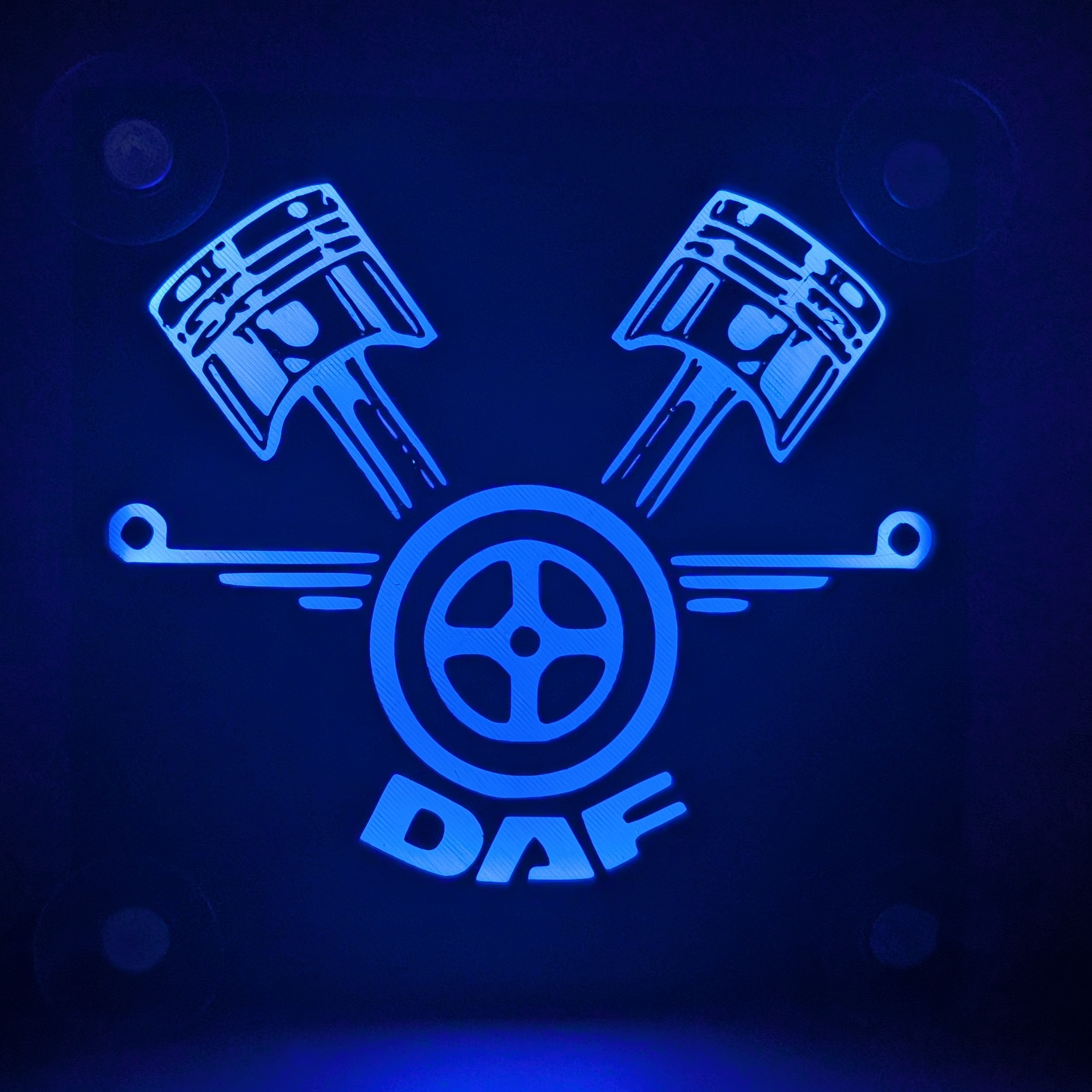 DAF LED BLEU