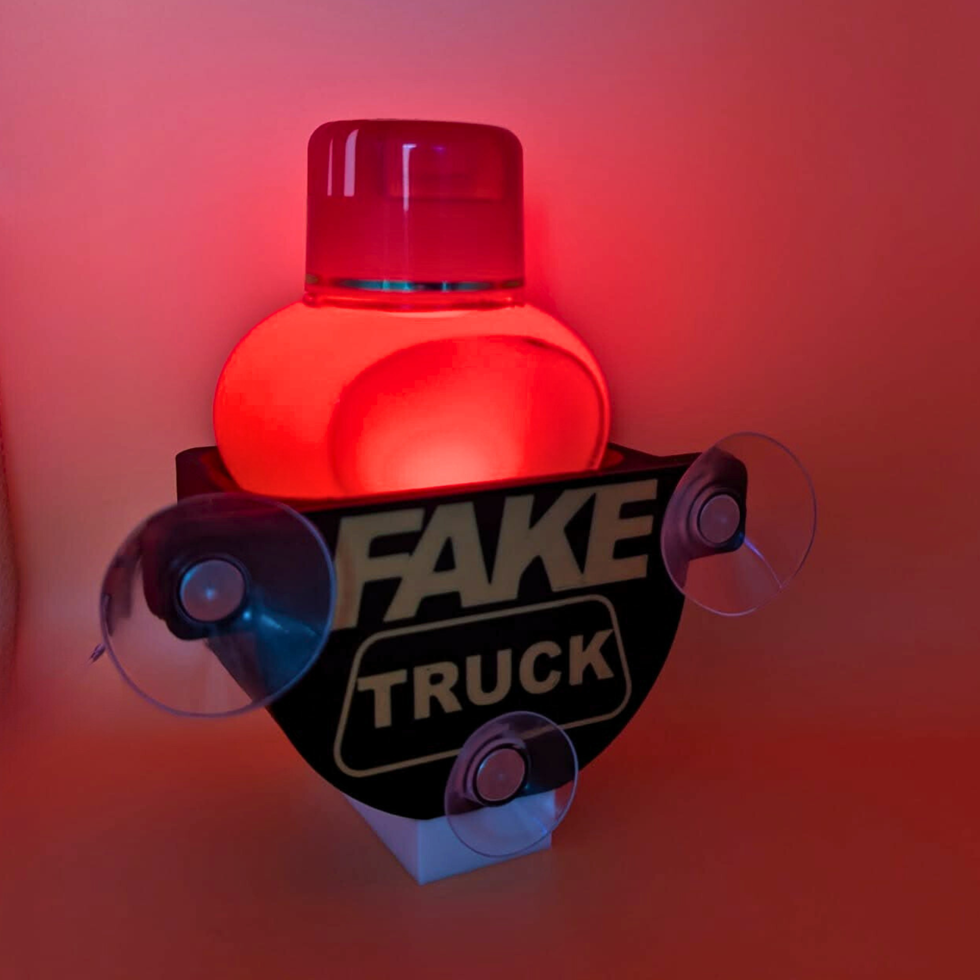 Support désodorisant humour Poppy camion fake truck led