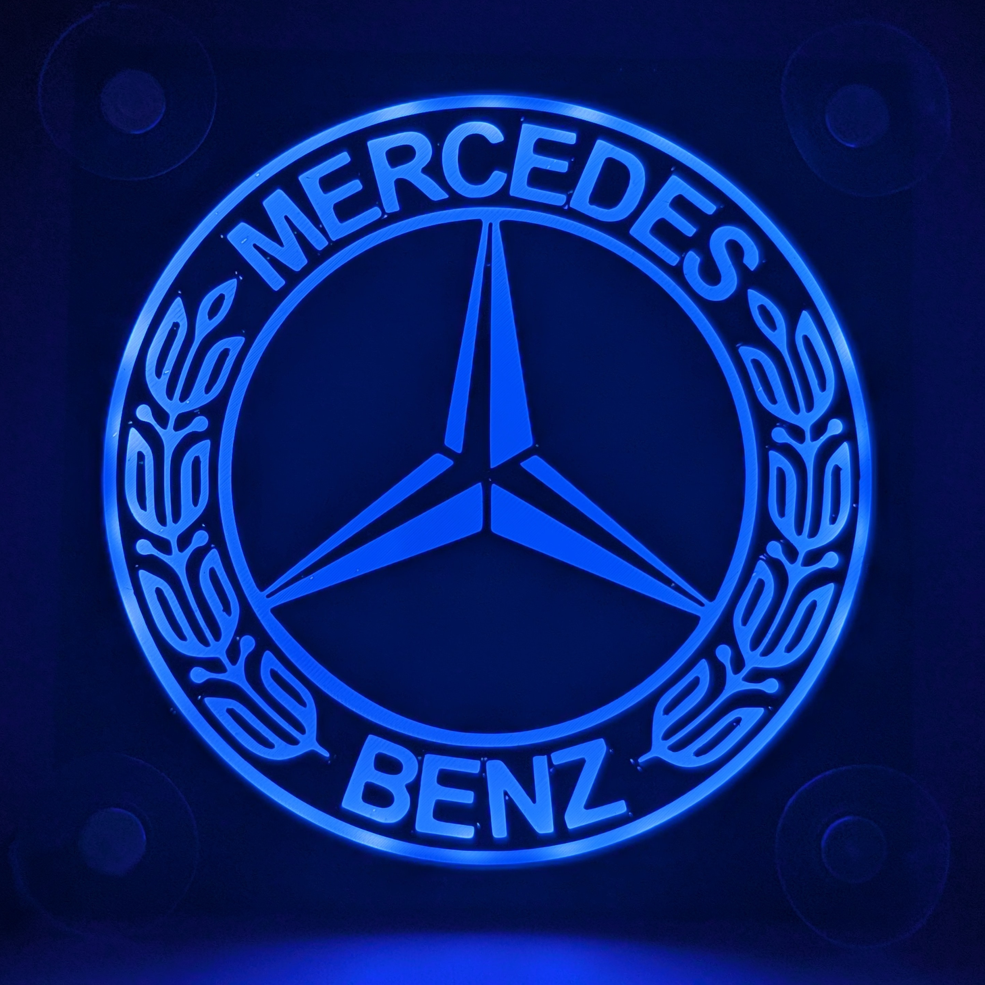 Lampe LED cabine mercedes - éclairage intérieur BLEU