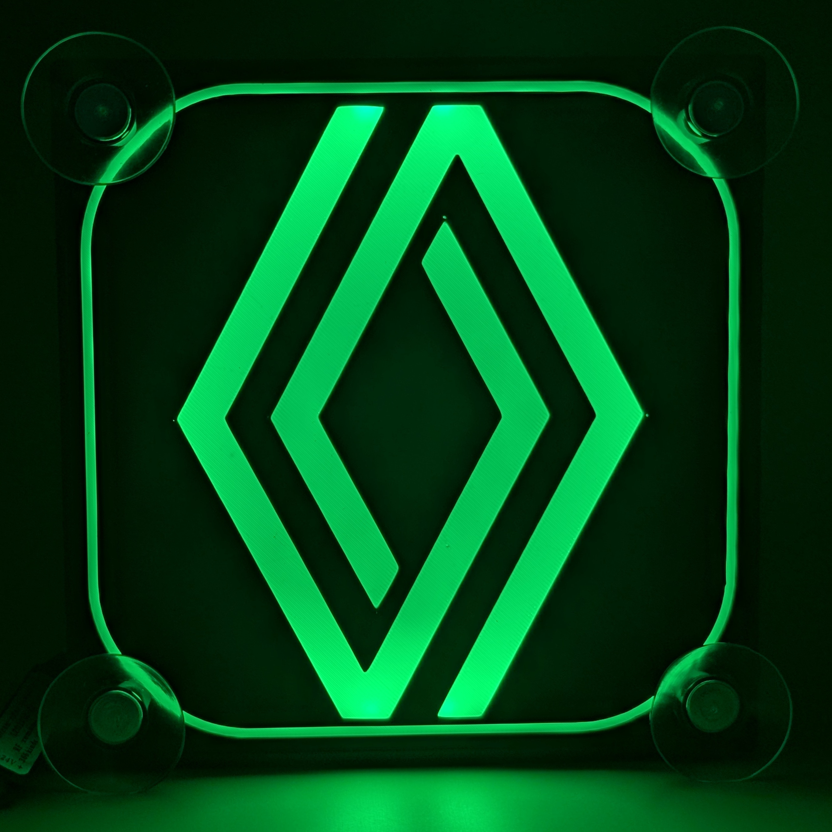 Lampe LED cabine renault - éclairage intérieur led vert