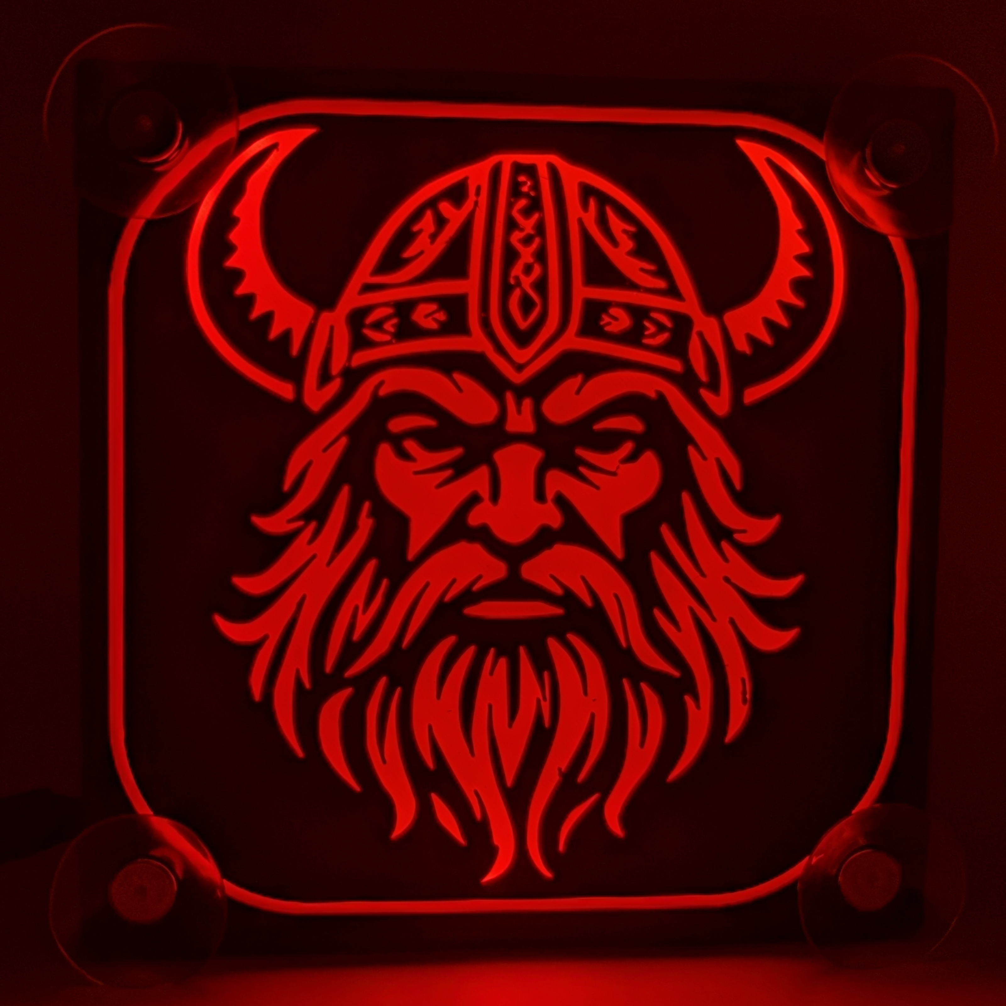 Lampe LED cabine camion - éclairage viking led rouge