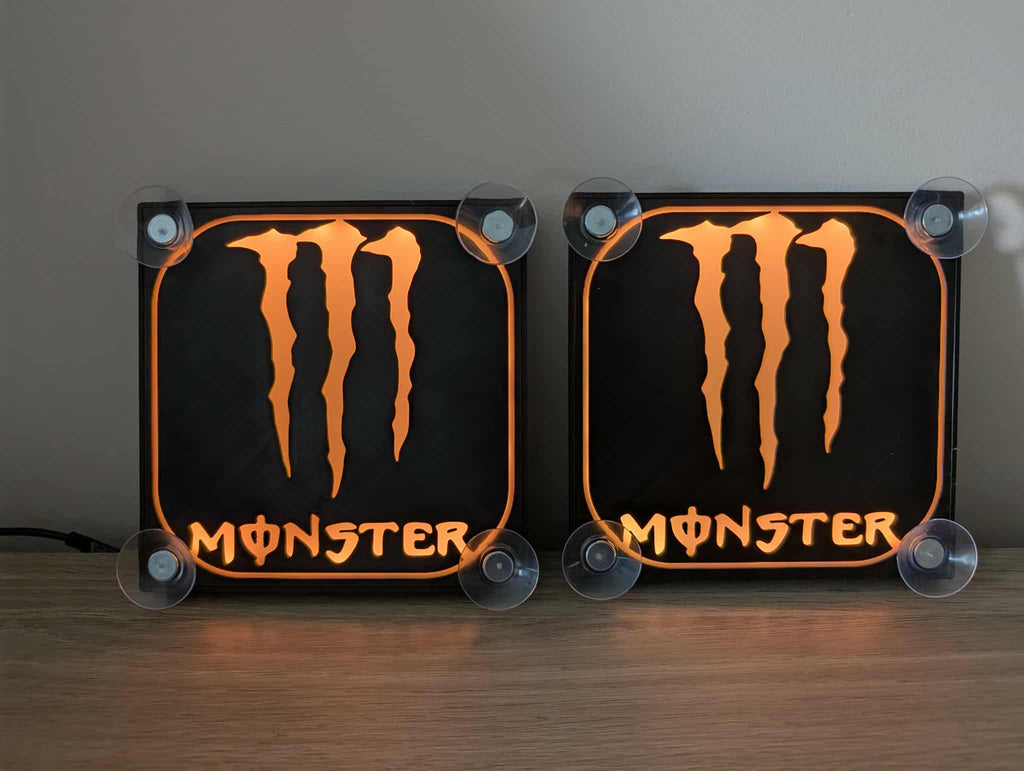 Lampe  LED MONSTER pour pare brise poids lourds