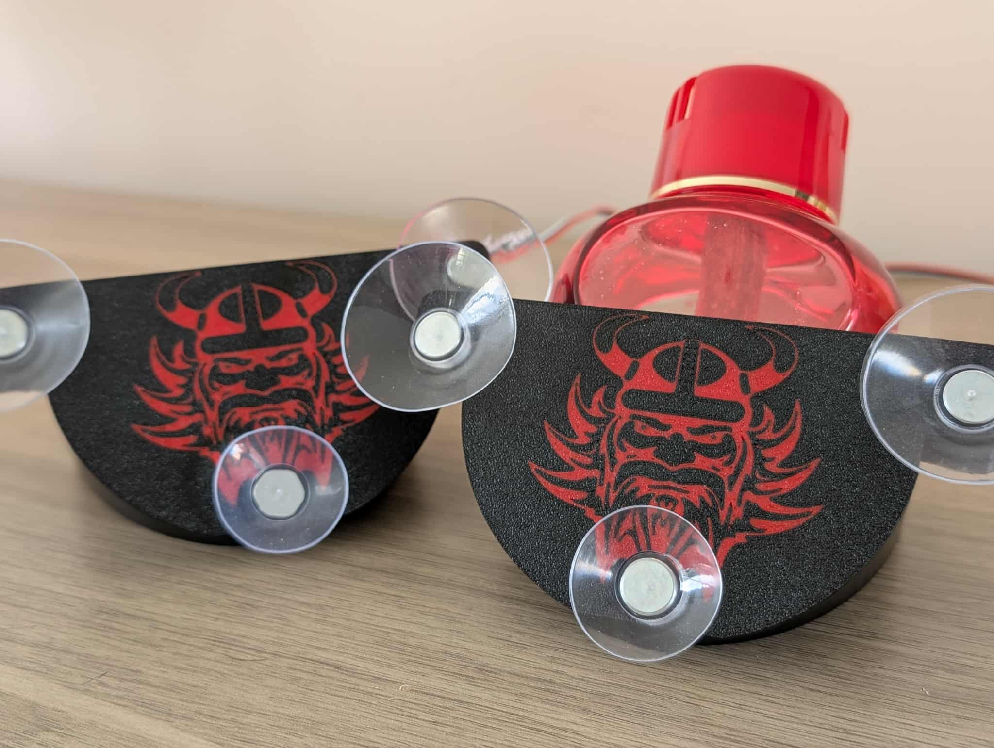 support de poppy / trucky pour pare brise viking
