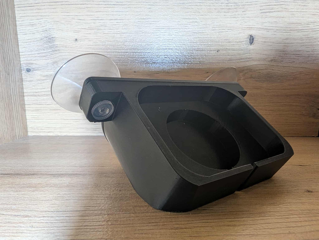 Support Poppy V8 avec ventouses – Compatible LED USB avec télécommande